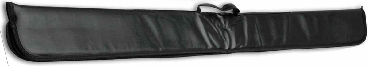 Taske til en 3/4 delt snooker kø i sort vinyl