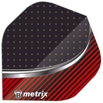 Metrixx Flights standard 2, Rød/sort