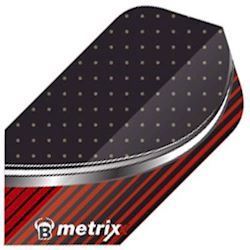 Metrixx Flights small rød/sort