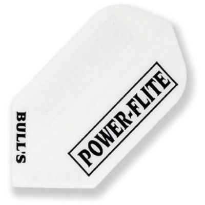 Powerflite Flights - Hvid smal