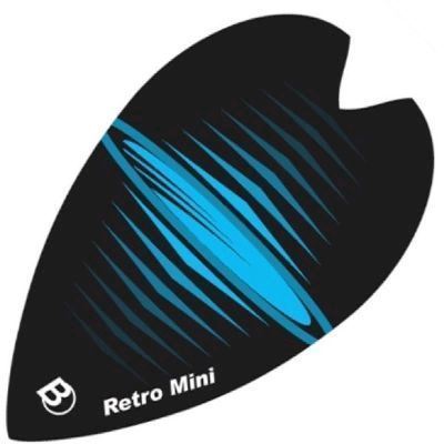 Retro Mini Flights - Sort/Blå