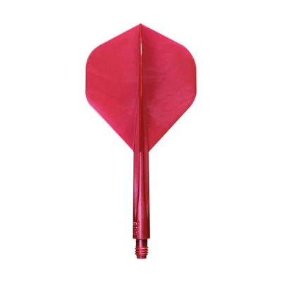 Condor Axe Flights Std. - Metallic Rød, Kort