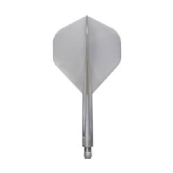 Condor Axe Flights Std. - Metallic Sølv, Kort