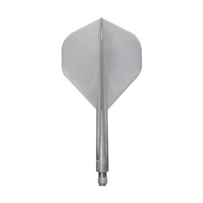 Condor Axe Flights Std. - Metallic Sølv, Kort