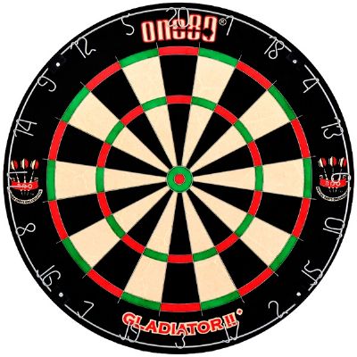 One80 Gladiator II+ Dartskive