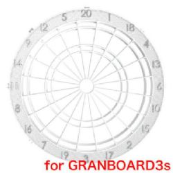 Spider med nummerring (Hvid - til GranBoard 3s)